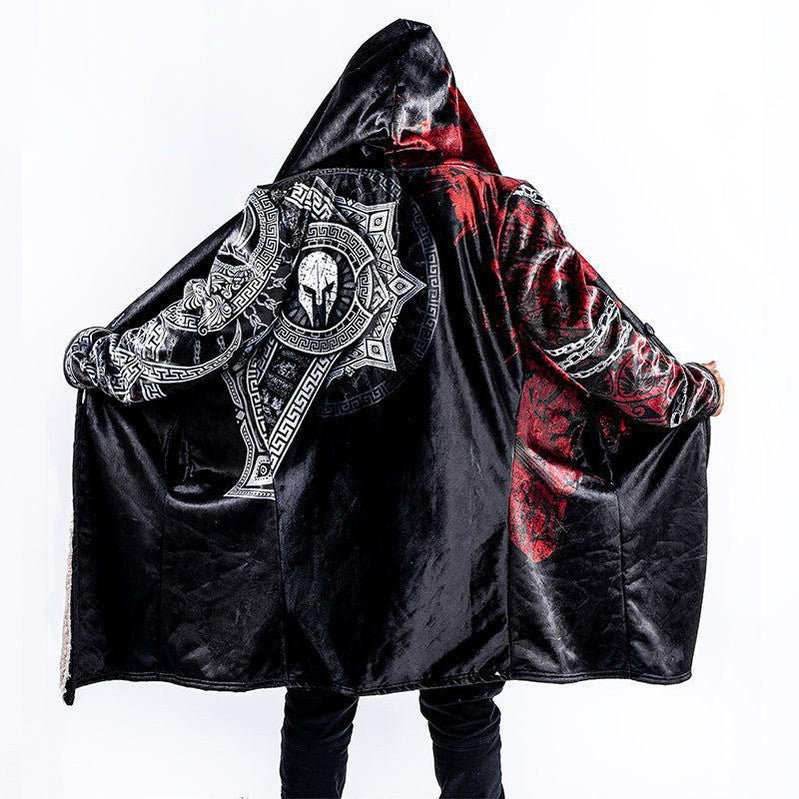 Viking Ares Graphics Ultra Magic Hooded Coat