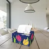 5D DIY Diamond Painting Handmade Crystal Square Tissue Box Kit (Tulip Flower)