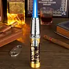 Butane Torch Lighter, Windproof Jet Flame, Refillable Culinary Blow Torch for Creme Brulee, BBQ, Baking, Soldering, Camping Outdoors