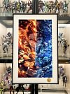 Water & Sun Breathing Tanjiro Kamado Decorative Painting - Demon Slayer: Kimetsu No Yaiba - Xingkong Studio