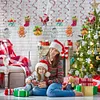 12pcs Special Shape Diamond Drawing Snowman Christmas Santa Hanging Ornament Kit
