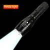 150LM XPE+UV Zoom Flashlight 395nm Backlight Ultraviolet Detector Torch