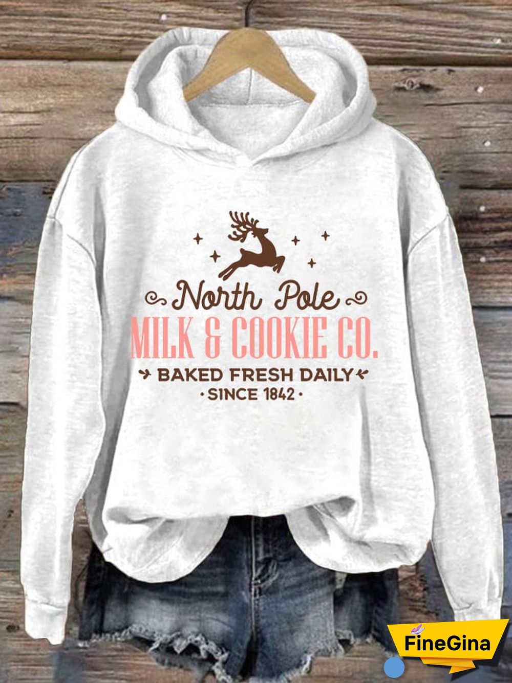 Christmas Women's Printed Long Sleeve Sweatshirt