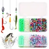 Night Luminous Fishing Beads 500 pcs Fishing Tackles Accessories (Fisheye)