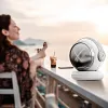 Space Devil Bluetooth Speaker Mini Portable Subwoofer Loud Volume Wireless Gift Bluetooth Speaker with 52mm Full Range Speaker, Deep Bass and HD Microphone - Wireless Speaker with Bluetooth 5.3 - Sci-Fi Lighting Effect