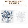 (US Local)Paint By Numbers Kit On Canvas DIY Oil Art Vase Picture Home Decor40x40cm