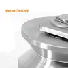 2Pcs V Type Groove Wheel Stainless Steel Gate Roller Wheel for Gym Equipment