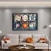 (Big Size)Howl'S Moving Castle - 11CT Stamped Cross Stitch - 60*40cm