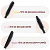 Mascara volumisant &agrave; 3 types de brosse