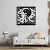 Film TV - 11CT Stamped Cross Stitch - 45*45cm