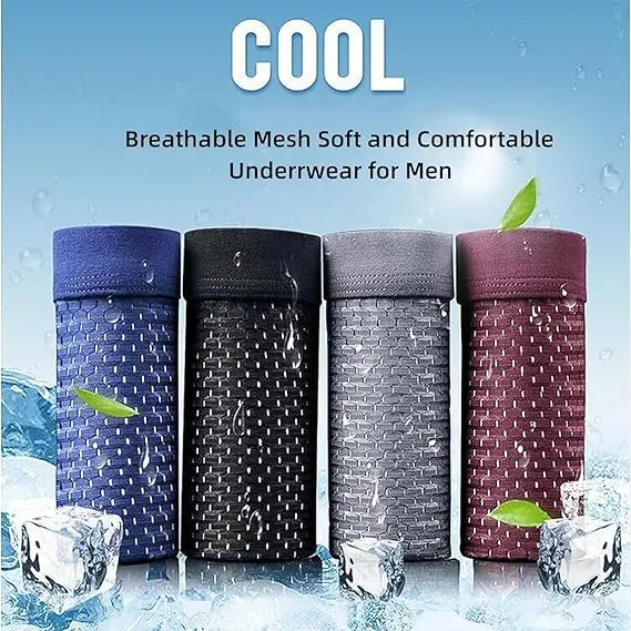 🩲bamboo fiber boxer shorts for men