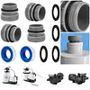 4 Pack Pool Hose Adapter Pool Pump Connector Hoses Conversion Replacement Parts