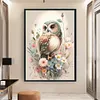 Flower Owl-11CT Stamped Cross Stitch 40*60cm(Big Size)