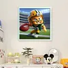 (Stamped/Counted) Green Bay Packers Football-11CT Cross Stitch 40*40cm