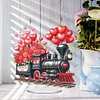 Acrylic Train Hear - 5D DIY Craft Ornament