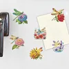 (US Local)6Pcs Diamond Painting Refrigerator Magnets DIY Diamond Art Kits (Dragonfly)