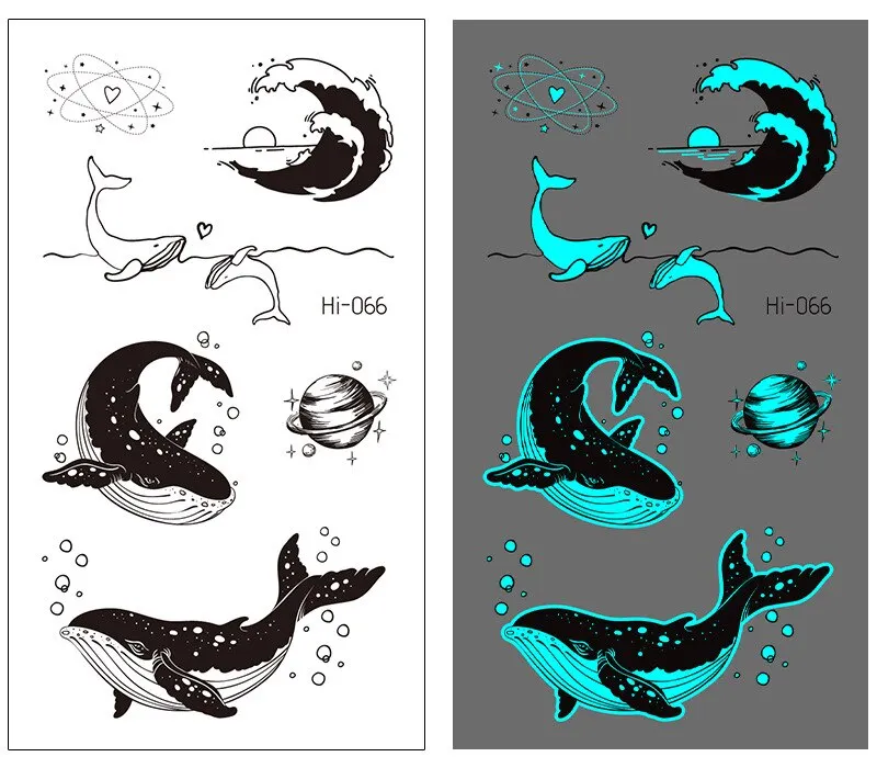 Sdrawing Tattoo Stickers Temporary Moon Star Diamond Planet Festival Carnival Party Glowing Cool Face Tatoo for Men Women