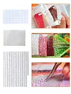 Diamond Painting Storage Book Clear Loose Leaf Self Sealing Plastic Bags