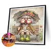 (US Local)4Pack Granny-Special Shaped Diamond Painting Kit(30x30cm)