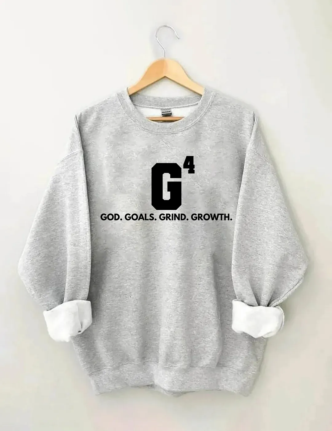 God Goals Grind Growth Sweatshirt
