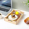 DIY Diamond Painting Wooden Mandala Serving Tray with Handle Kit