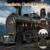 Vintage Steam Train Humidifier, Essential Oil Diffuser, 2 Modes Night Light Cool Mist Humidifier for Bedroom, Office Desktop