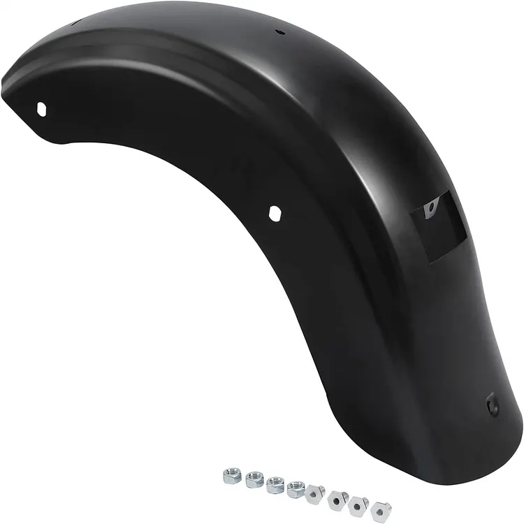 SEBLAFF Motorcycle Vivid Black Rear Mud Guard Replacement for CVO Touring Street Road Glide 2009-2023