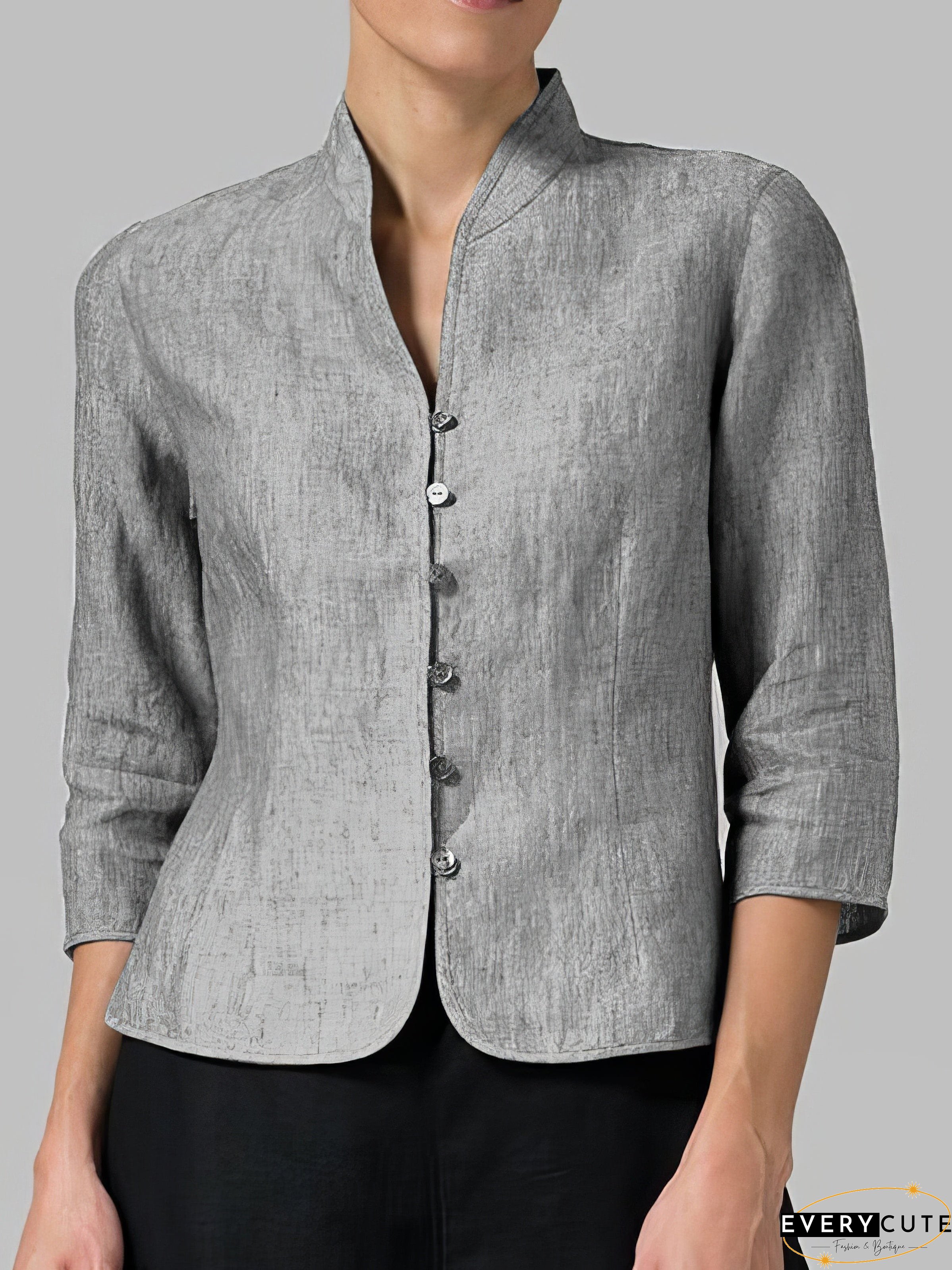Elegant Cotton Linen Top