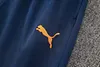 Joyfball 2024/2025 Olympique de Marseille Half-Pull Training Suit Royal Blue Jersey 1:1 Thai Quality Set
