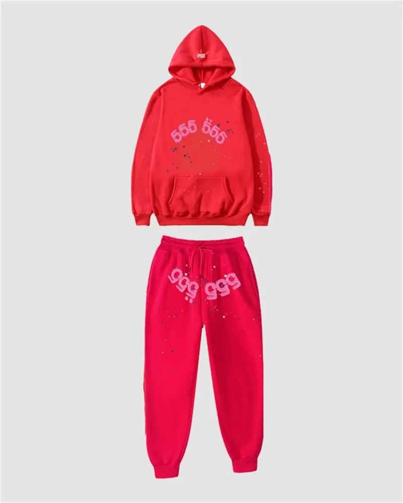 Punk Spider Print Hoodie Coord Punk Spider Print Hoodie Coord