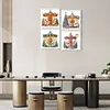 (US Local)4Pack Carousel-Special Shaped Diamond Painting Kit(30x30cm)