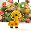 5Pcs Animals Bead Cross Stitch Keychain Kit DIY Beads Needlework Keychain Craft