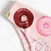 ZAFUL 2019 New Bikinis Women Donut Print Bandeau  Bandeau Collar High Cut Swimsuit Swimwear Bathing Suit Bikini set Biquini