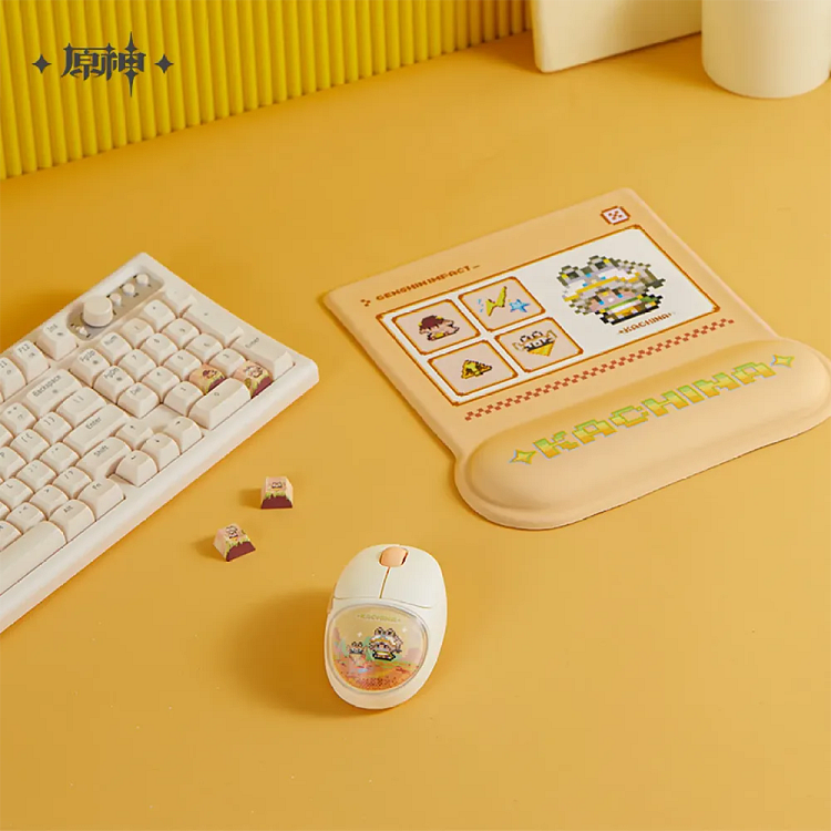 Genshin Impact Natlan Colorful Pixels Series: Kachina Mouse Pad & Key Cap Set [Original Genshin Official Merchandise]