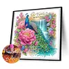(US Local)4Pack Peacock-Special Shaped Diamond Painting Kit(30x30cm)