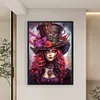 Punk Girl-11CT Stamped Cross Stitch 40*60cm