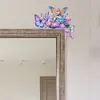 (US Local)Butterfly Girl Flowers 5D DIY Wooden Diamond Painting Door Topper (Right)