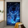 (US Local)Cat-11CT Stamped Cross Stitch Kit(40x70cm)