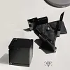 Aluminum Alloy Kinetic Ring Box Rotating Mechanical Box Deformation Box Jewelry Box Proposal Cool Magic Cube Creative Box
