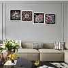 (US Local)4Pack Flower-Special Shaped Diamond Painting Kit(30x30cm)