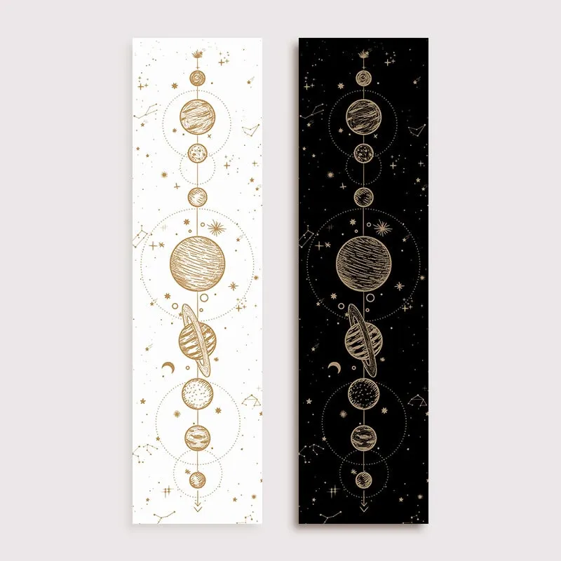 Moon Phase Tapestry Wall Hanging Lunar Eclipse Cycle Psychedelic Carpet Sun Moon Tapestries Bohemian Psychedelic Wall Decoration