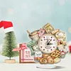 (US Local)5D DIY Special Shape Diamond Painting Desk Ornament Handmade Clock Kit(Bake Time)