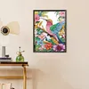 Fleur Colibri-Sp&eacute;cial Forme Diamant Peinture-30 * 40CM