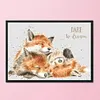 (Counted/Stamped) 11CT Fox - Cross Stitch 40*30cm/15.75*11.81in