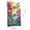 Butterfly Dragonfly-Full Round Diamond Painting 40*70CM