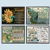 (US Local)4Pack Phrases-Special Shaped Diamond Painting Kit(30x40cm)