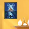 Mickey Minnie Disney-11CT Stamped Cross Stitch 40*55cm