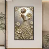 Diamond Painting-DIY Crystal Rhinestone Pearl and Gold Queen(40x70cm)