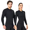 DIVE SAIL Women Diving Long Sleeve Jacket Snorkeling Surf Zip Tops