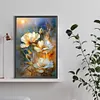 Diamond Painting-DIY Full Round Drill Orange Flowers(40*60 CM)